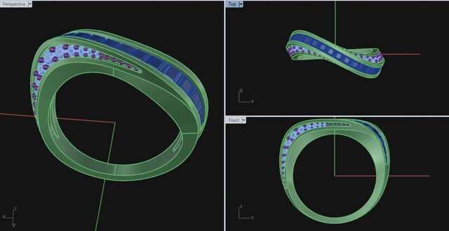 I will create professional custom Jewelry CAD designs for manufacturing image 5