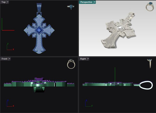 I will create professional custom Jewelry CAD designs for manufacturing image 14