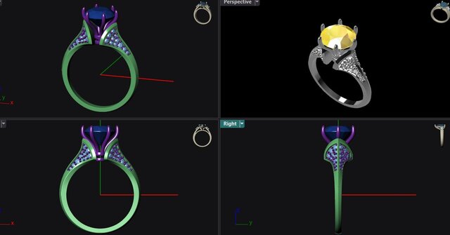I will create professional custom Jewelry CAD designs for manufacturing image 7