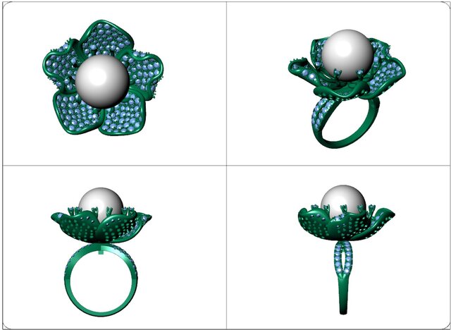 I will create 3D CAD for Manufacturing all types of Jewelry image 10