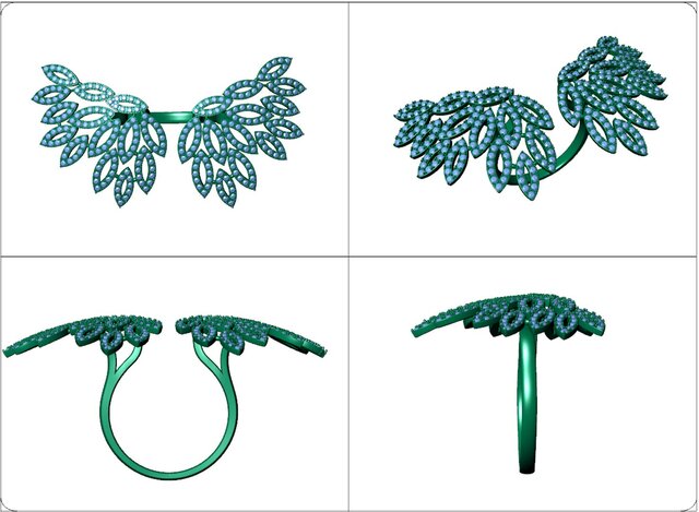 I will create 3D CAD for Manufacturing all types of Jewelry image 11