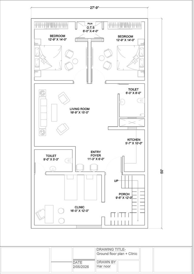2D GstarCAD Drafting - Floor Plans, Duplex Layouts & Renovations image 5