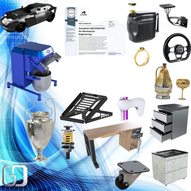 I will convert your Mesh file to a STEP file. image 3