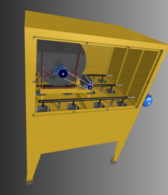 I will turn your industrial or mechanical concept into a clean 3D CAD model image 4