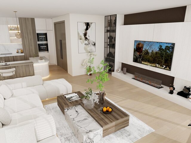 I offer photorealistic 3D visualization and virtual staging image 20