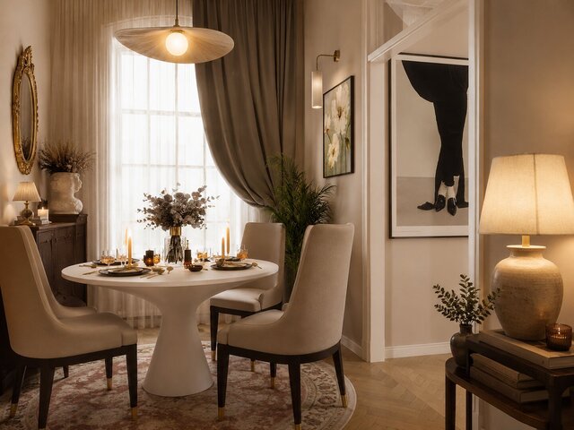 I offer photorealistic 3D visualization and virtual staging