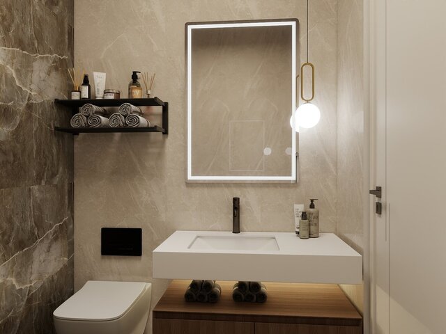 I offer photorealistic 3D visualization and virtual staging image 4