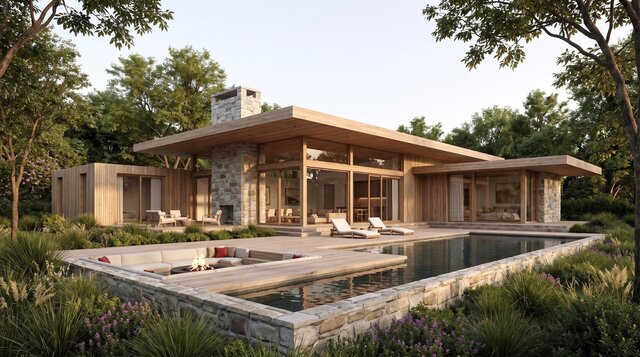 I will create photorealistic architectural renderings and 3D modeling image 4