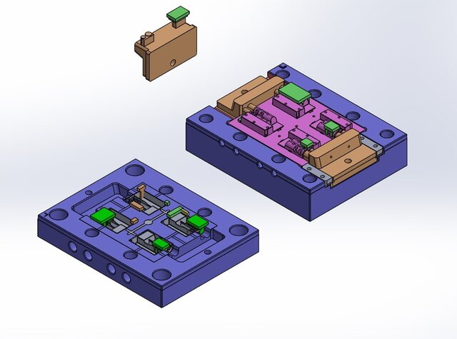 I offer professional EDM electrode design for injection molds with SolidWorks image 3