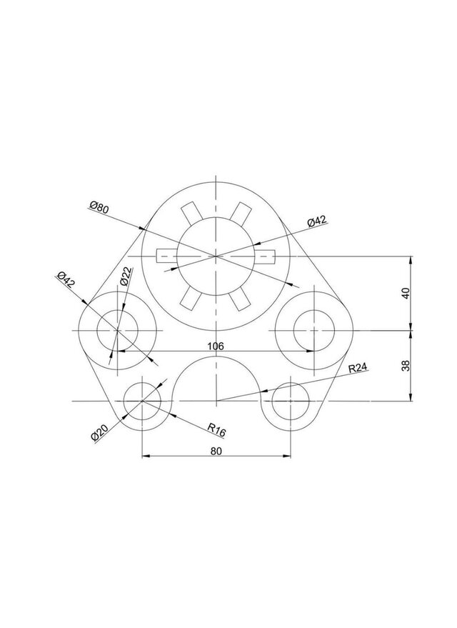 I will create accurate 2D AutoCAD mechanical engineering drawings image 3