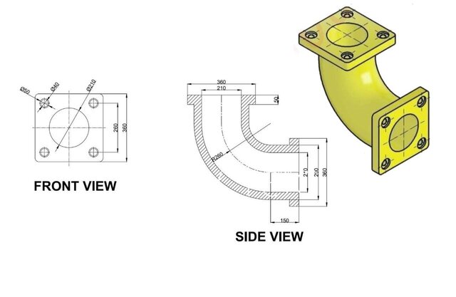 I will create accurate 2D AutoCAD mechanical engineering drawings image 2