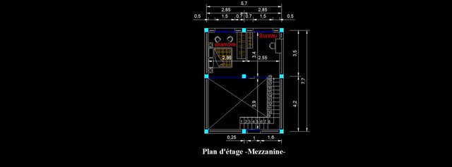 I will redraw your floor plan from PDF,image or sketch-to-AutoCAD 2D drawing image 2