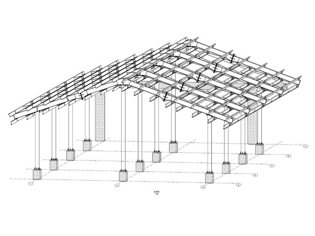 I offer Tekla steel detailing, shop drawings, fabrication drawings & 3D modeling image 3