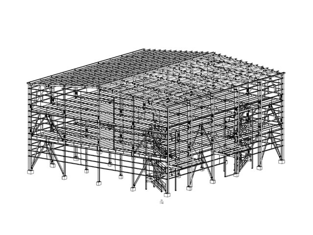 I offer Tekla steel detailing, shop drawings, fabrication drawings & 3D modeling image 4