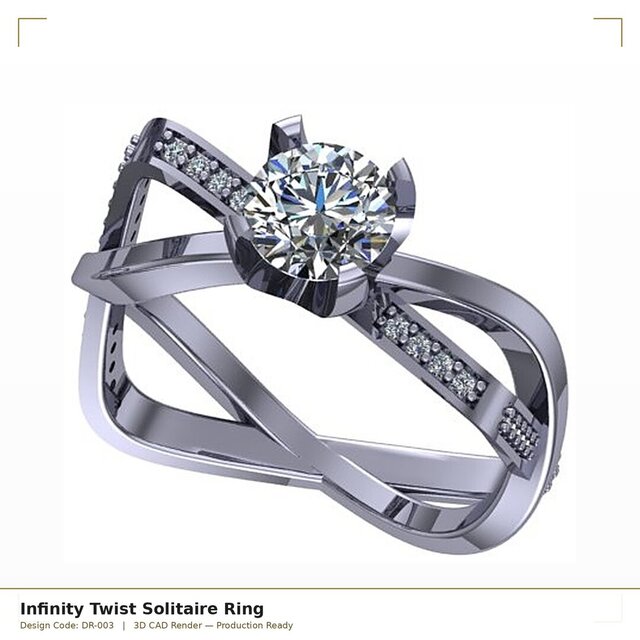 I will design custom jewelry CAD models for rings, bracelets & necklaces image 3