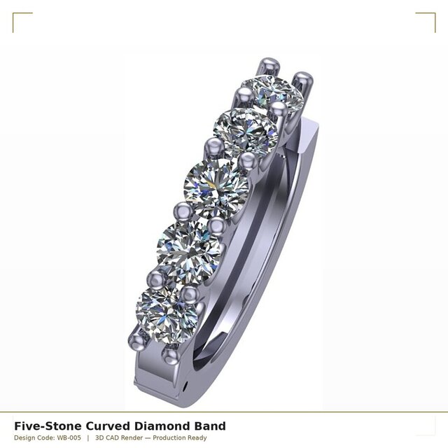 I will design custom jewelry CAD models for rings, bracelets & necklaces image 4