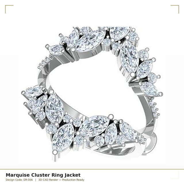 I will design custom jewelry CAD models for rings, bracelets & necklaces image 6