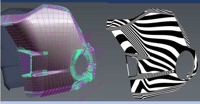 Complete vehicle development workflow, concept styling, CAS, class-A surfacing and engineering image 9