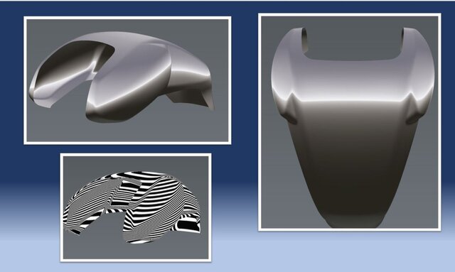 Complete vehicle development workflow, concept styling, CAS, class-A surfacing and engineering image 11