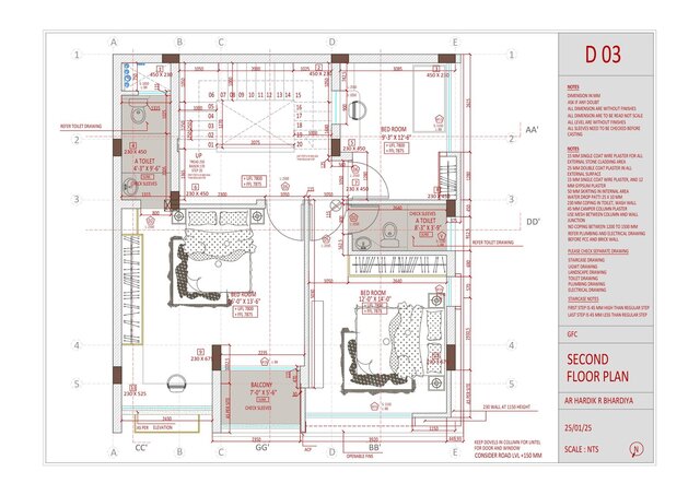 I offer CAD drafting, SketchUp 3D modeling, 3D rendering and working drawings image 3