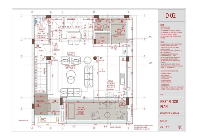 I offer CAD drafting, SketchUp 3D modeling, 3D rendering and working drawings image 2