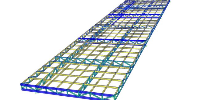I offer 3D design and detailing for steel structures image 2