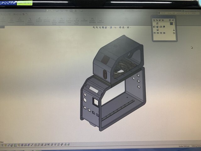 I will create a 3D SolidWorks model from your sketch image 3