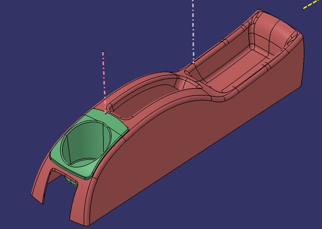 I will create and modify CATIA V5 plastic parts and surfaces image 1