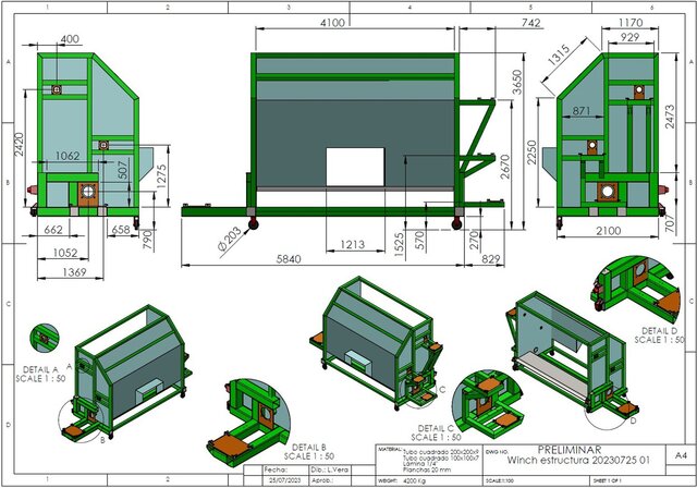 I will design precise 3D CAD models and 2D technical drawings for manufacturing image 5
