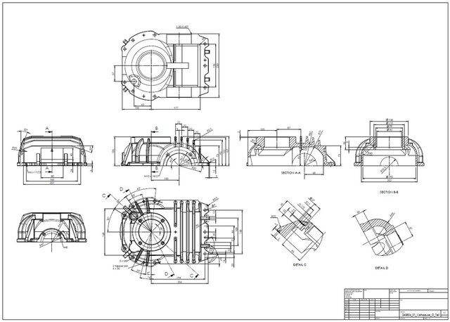 I will design precise 3D CAD models and 2D technical drawings for manufacturing image 2