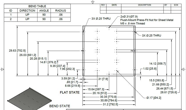 I will design precision sheet metal parts with flat pattern and manufacturing drawings image 3