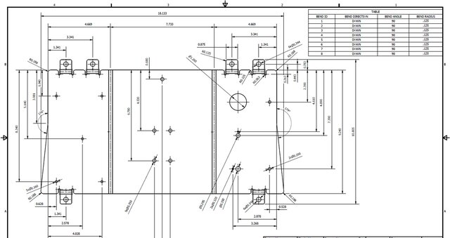 I will design precision sheet metal parts with flat pattern and manufacturing drawings image 2