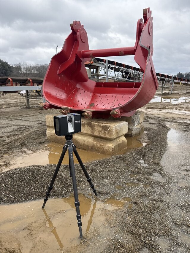 I offer professional FARO 3D laser scanning & registered point cloud delivery image 3