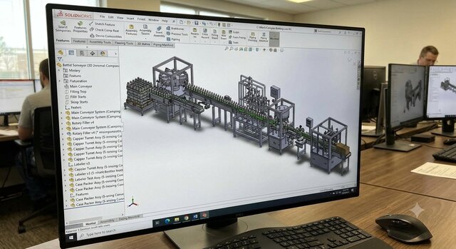 I offer expert CAD design, 3D modeling, and plant 3D piping image 3