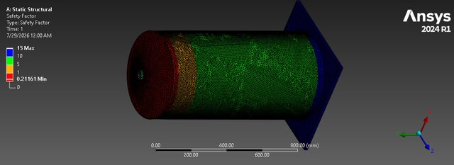 I will perform ANSYS FEA & CFD simulation analysis for your engineering design image 35