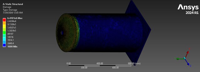 I will perform ANSYS FEA & CFD simulation analysis for your engineering design image 44