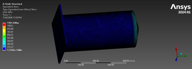 I will perform ANSYS FEA & CFD simulation analysis for your engineering design image 28