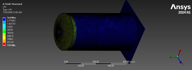 I will perform ANSYS FEA & CFD simulation analysis for your engineering design image 32