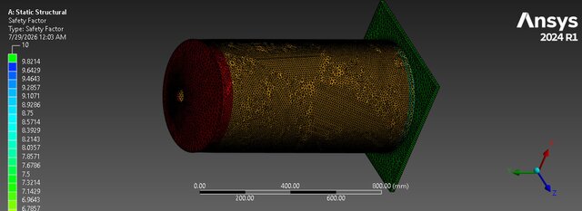 I will perform ANSYS FEA & CFD simulation analysis for your engineering design image 31