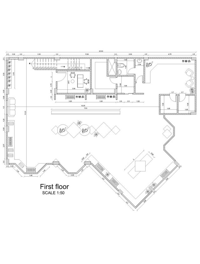 I will redraw your 2D floor plans accurately in AutoCAD