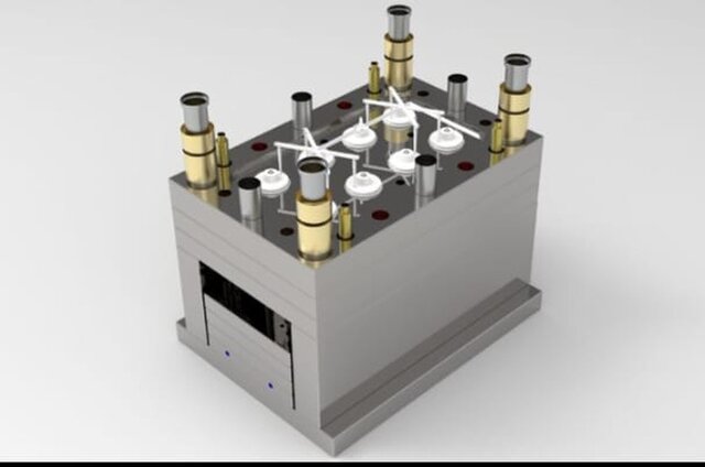 I offer injection mold design for manufacturing with SolidWorks