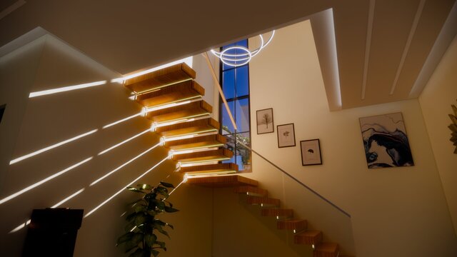 I create high-quality 3D interior designs for architecture image 2