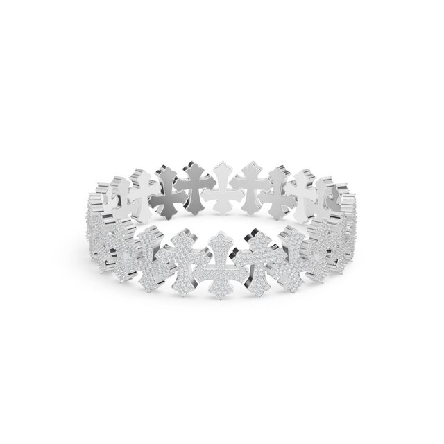 I will do jewelry CAD design for 3D printing and rendering image 6