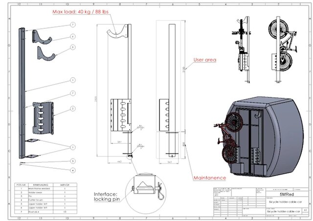 I will do mechanical engineering 3D modeling and technical drawing SolidWorks product cad design image 3