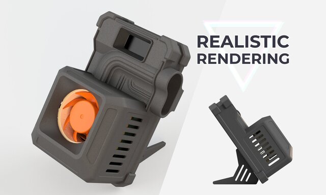 I will create a 3d model or edit stl for 3d printing image 3