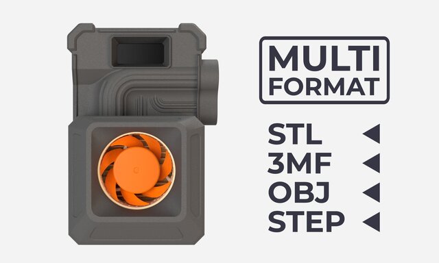 I will create a 3d model or edit stl for 3d printing image 2