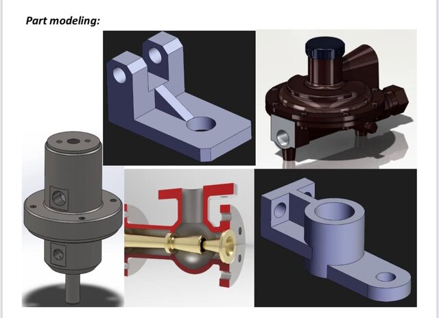 I offer precise 3D mechanical design, DFM, and technical blueprints image 3