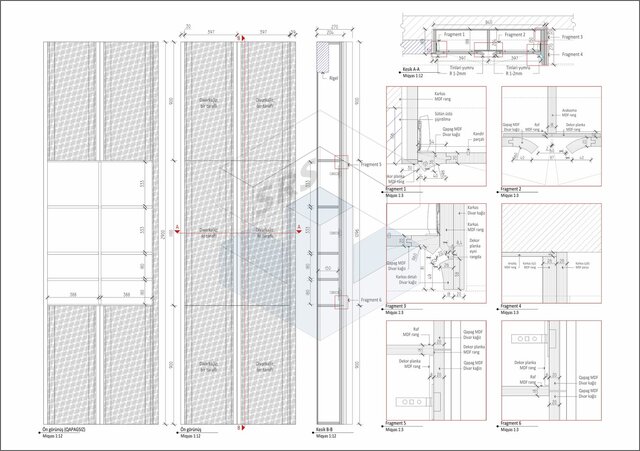 I offer furniture technical & production drawings image 11