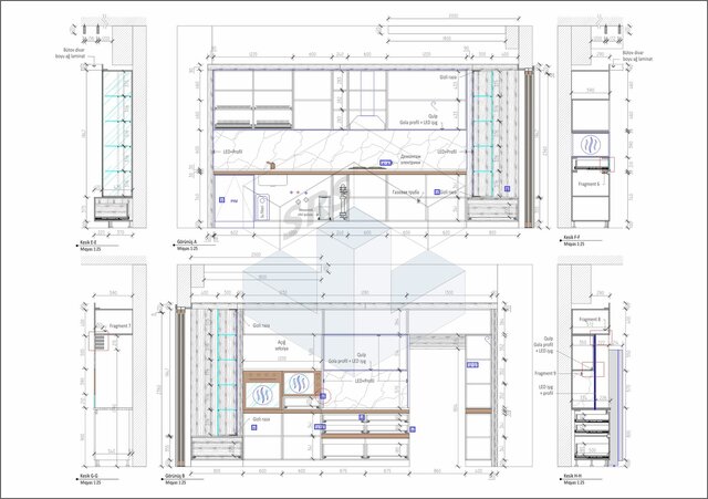 I offer furniture technical & production drawings image 2
