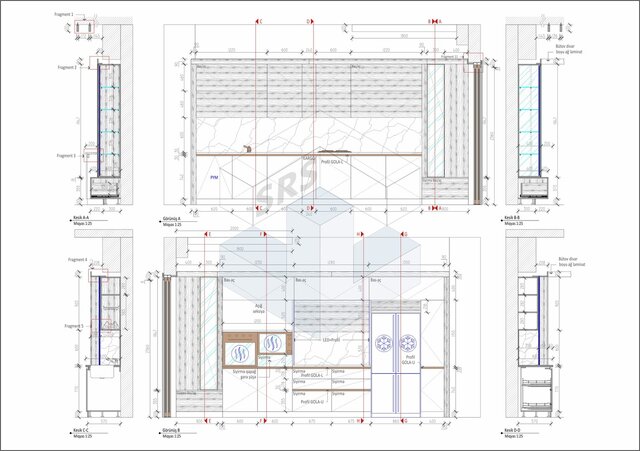 I offer furniture technical & production drawings